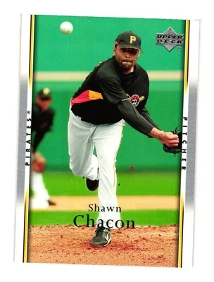 2007 Upper Deck #885 Shawn Chacon Pittsburgh Pirates - Image 1 of 2