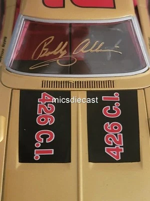 XRARE UOR 1969 #22 Bobby Allison DODGE DAYTONA DIECAST 1:24 AUTO NIB - Image 1 of 4