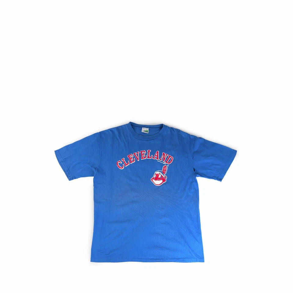 T-shirt Cleveland Indians MLB vintage 1989 - Immagine 1 di 4