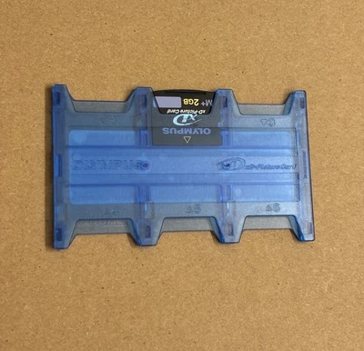 Genuine Olympus XD Picture Card M+ 2GB (Japan by Toshiba) & Olympus card holder - Image 1 of 4