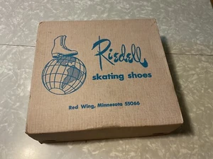 Vintage Riedell Womens White Skating Shoes Sz 7.5 - Picture 1 of 9