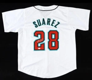 Eugenio Suarez Signed Arizona Diamondbacks Jersey (JSA COA) - Picture 1 of 2
