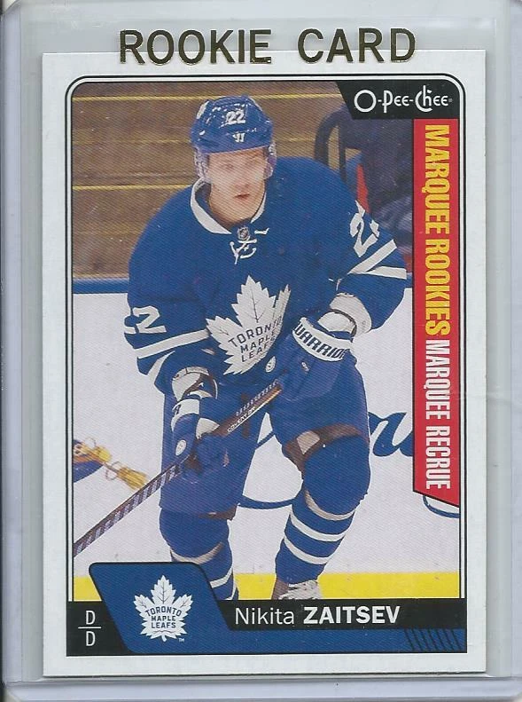 2016-17 OPC O-Pee-Chee Nikita Zaitsev Rookie Card RC #680 Mint - Image 1 of 1