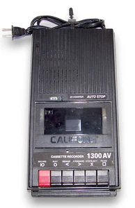 Califone 1300 AV Cassette Recorder Auto Stop Counter Tested Works! - Picture 1 of 5