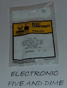 ECG708	IC-TV/FM SOUND IF DET - Picture 1 of 1