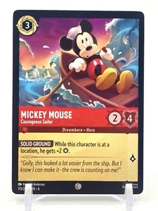 MICKEY MOUSE - MUTIGER MATROSE - 115/204 EN 6 - Common - Disney Lorcana - Bild 1 von 2