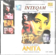 INTEQAM / ANITA - A VERY RARE 2 FILMS BOLLYWOOD SONGS ON ONE CD - RPG / SAREGAMA