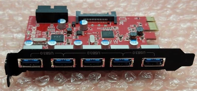 Inateck KTU3FR-5021 Rev 3C USB 3.0 5 port PCI Adapter - Image 1 of 4