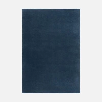 Handmade tufted rug wool rug Blue rug area rug hand tufted Carpet 5x8 6x9 9x12 - Image 1 of 4