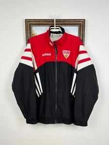 Vintage 90er Adidas VfB Stuttgart Fußball Jacke Soccer Track Top Herren Größe M - Bild 1 von 15