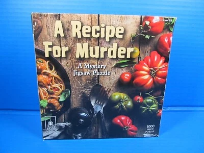 Рецепт для убийства тайна головоломка 1000 шт. новый с коробкой повреждения - Изображение 1 из 4