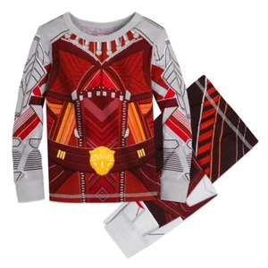 Black Panther Wakanda Forever Costume Sleep Set Kids Size 6 7 8 10 - Pajamas - Picture 1 of 3