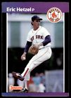 1989 Donruss Eric Hetzel recrue VOIR PHOTOS/DESC PEUT ÊTRE FAUX Boston Red Sox #660