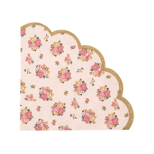 Fun Express Truly Scrumptious Scalloped Luncheon Napkins - 12 Pc - Picture 1 of 1