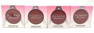 (4) Almay Healthy Hue Blush 0.17 oz Each Sealed 400 - Wild Berry - Image 1 of 3
