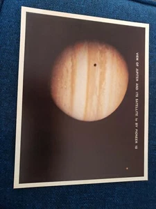 Vista fotográfica de Júpiter y su satélite por Pioneer 10 - Imagen 1 de 5