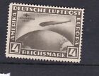 GERMANY (24sps34) SG 457 - 1930 4 Mark Zeppelin opt S America - No Gum Cat £475