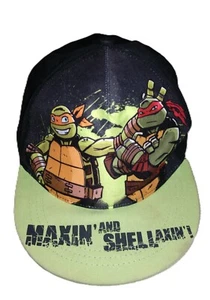 Teenage Mutant Ninja Turtles Boys' "Maxin' and Shellaxin'!" Flatbrim EUC 5977 - Picture 1 of 6