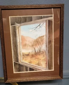 Pennsylvania Artist John Sidelinger Original Watercolor Pheasant - Picture 1 of 12