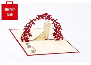 3D Pop Up Greeting Card Happy Birthday Card Easter Valentines Day Wedding - Picture 1 of 6