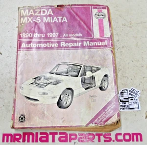90-97 Mazda Miata Haynes Repair Service Shop Workshop Manual Book NA 1.6 1.8 ✅** - Picture 1 of 21