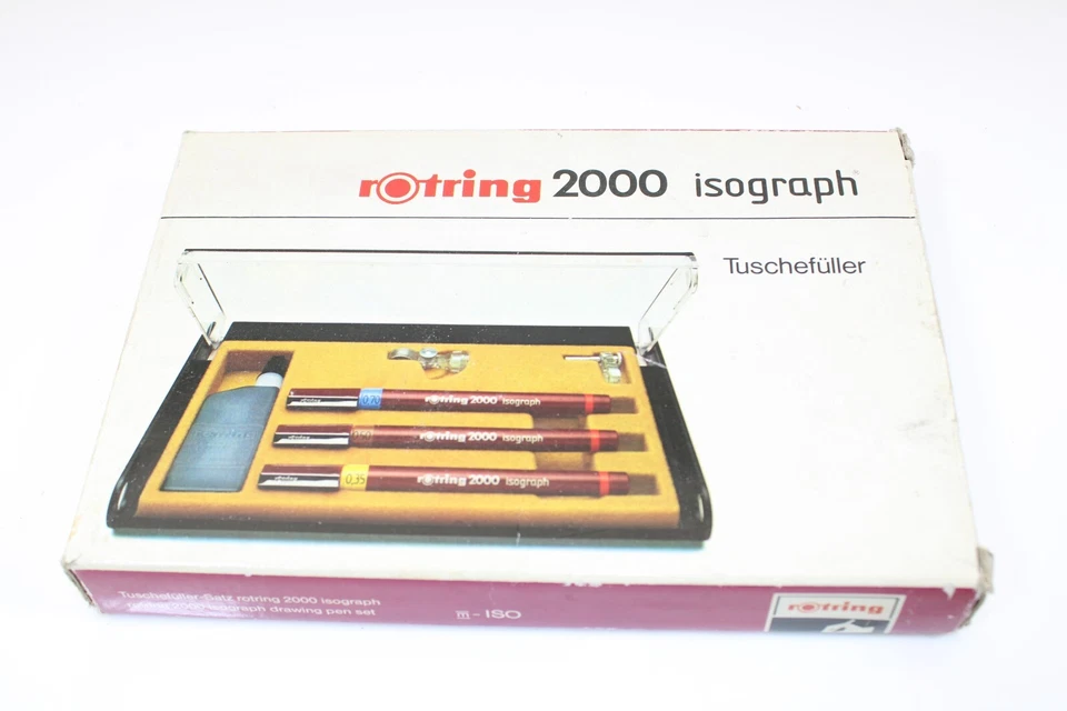 rotring 3er Tuschestifteset isograph 2000, 0.5+ 2x 0.7, C1.25.1 - Bild 1 von 4