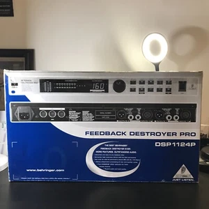 TESTED WORKS, 2002 Behringer Feedback Destroyer Pro DSP1124P With Box and Power - Picture 1 of 18