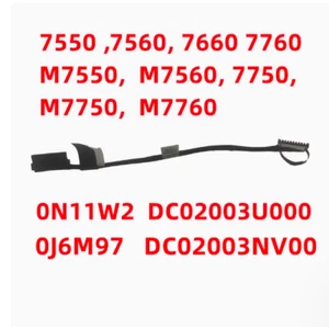 1 szt. Kabel akumulatora 0J6M97 0N11W2 do Dell Precision 7750 7760 7550 7560 7660 - Zdjęcie 1 z 1