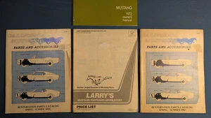 Lot of 8 Vintage Mustang Brochures & Ford Promo Booklets 1969–1984 Sales Ads - Imagen 1 de 8