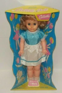 Collette Walking 22 Zoll Puppe Nimm ihre linke Hand, sie geht mit dir Neu im Karton - Bild 1 von 5