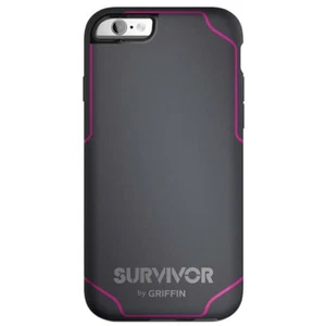 GRIFFIN IPHONE 6S / 6 SURVIVOR JOURNEY '2M (6.6FT) DROP PROOF' CASE COVER | GREY - Picture 1 of 6