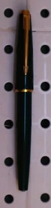 Vintage (c1968-72) Parker 17 Lady Duofold Green Fountain Pen, GT - Picture 1 of 13