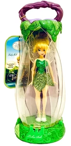 Disney Store Tinker Bell 6" Fashion Doll In Opening Flower Petal Display Case - Picture 1 of 6