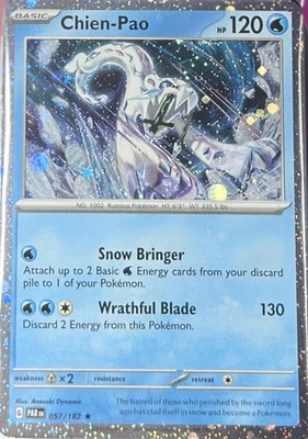 🌀Chien-Pao | 057/182 | Cosmos Holo | Paradox Rift Promo | SEALED🌀 - Image 1 of 3