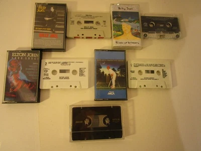 LOT Of 4 Billy Joel & Elton John Cassettes   + BONUS  JY130 - Image 1 of 2