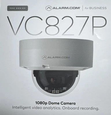 NEW 1080p Alarm.com Pro Series Dome Security Camera Gray (ADCVC827P) pro series - Image 1 of 4