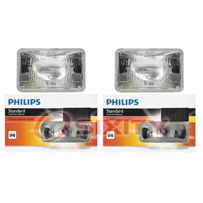 2 bombillas de faros de haz alto Philips para DeLorean DMC 12 1981-1983 uj Foto 1 de 4