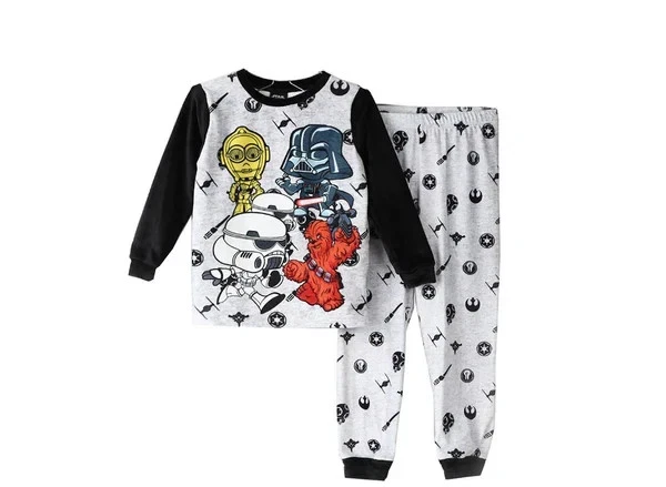 Conjunto de pijama para niños Star Wars manga larga top y pantalones mezcla de algodón nuevo con etiquetas envío rápido Foto 1 de 1
