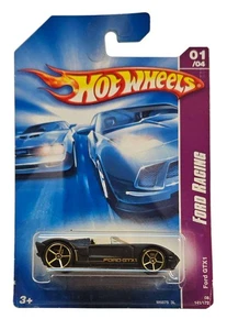 HOT WHEELS 2008 FORD RACING 01/04 FORD GTX1 141/172 BLACK M6875 - Picture 1 of 1