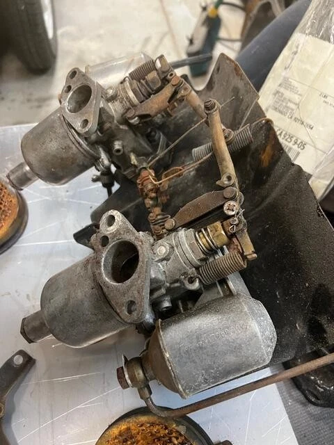 Austin Healy Sprite carbohidratos dobles Foto 1 de 4