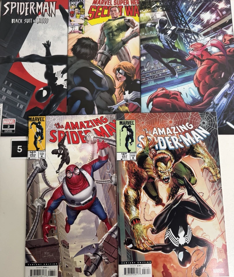 ASM #8 Rapporto Incentivi Lotto di 1:25 5 LIBRI TUTA NERA VELENO 1:100 - Immagine 1 di 1