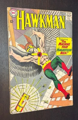 HAWKMAN #4 (DC Comics 1964) -- 1st Appearance ZATANNA -- VG- - Image 1 of 4