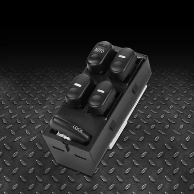 PARA 97-05 BUICK CENTURY REGAL LADO DEL CONDUCTOR MAESTRO INTERRUPTOR DE CONTROL DE VENTANA ELÉCTRICA Foto 1 de 4