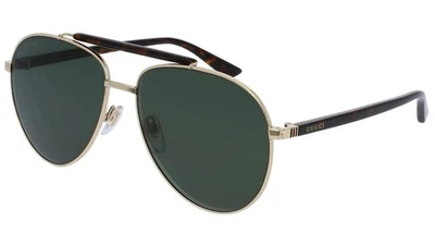 Gucci Sunglasses GG GG0014S 003 Gold Frame As Seen On Conor McGregor UFC - Image 1 of 4