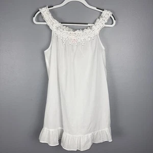 Juicy Couture Beach Royalty White Eyelet Swimsuit Coverup Womens Small - Picture 1 of 5
