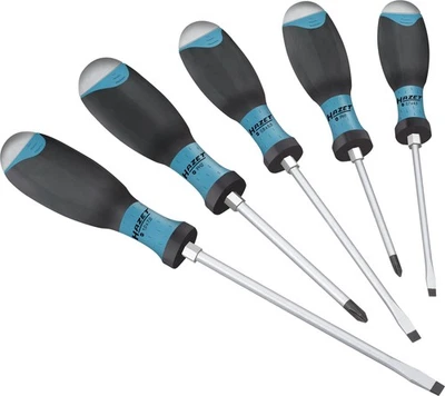 Hazet Schraubendreher Schraubenzieher-Satz mit Schlagkappe 5-tlg. 810U-1/5 - Bild 1 von 4