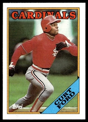 1988 Topps Curt Ford St. Louis Cardinals #612 - Image 1 of 2