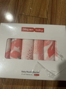 glqueen baby baby muslimdecke 27x 27 6 Packungen - Bild 1 von 1