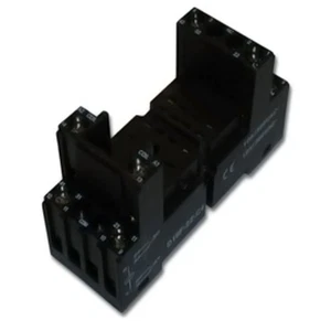 PRSB14 - Base Din A 14 Pin Square Per Relè A 4 Poli Plug-In Casa E Industriale - Picture 1 of 1