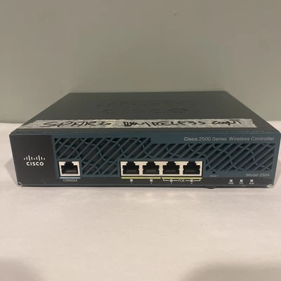 CISCO AIR-CT2504-K9 2500 SERIES WIRELESS WLAN CONTROLLER - Image 1 of 4